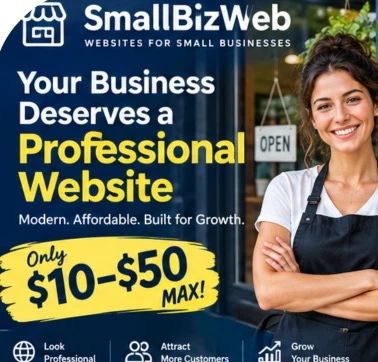 SmallBizWeb professional website design services