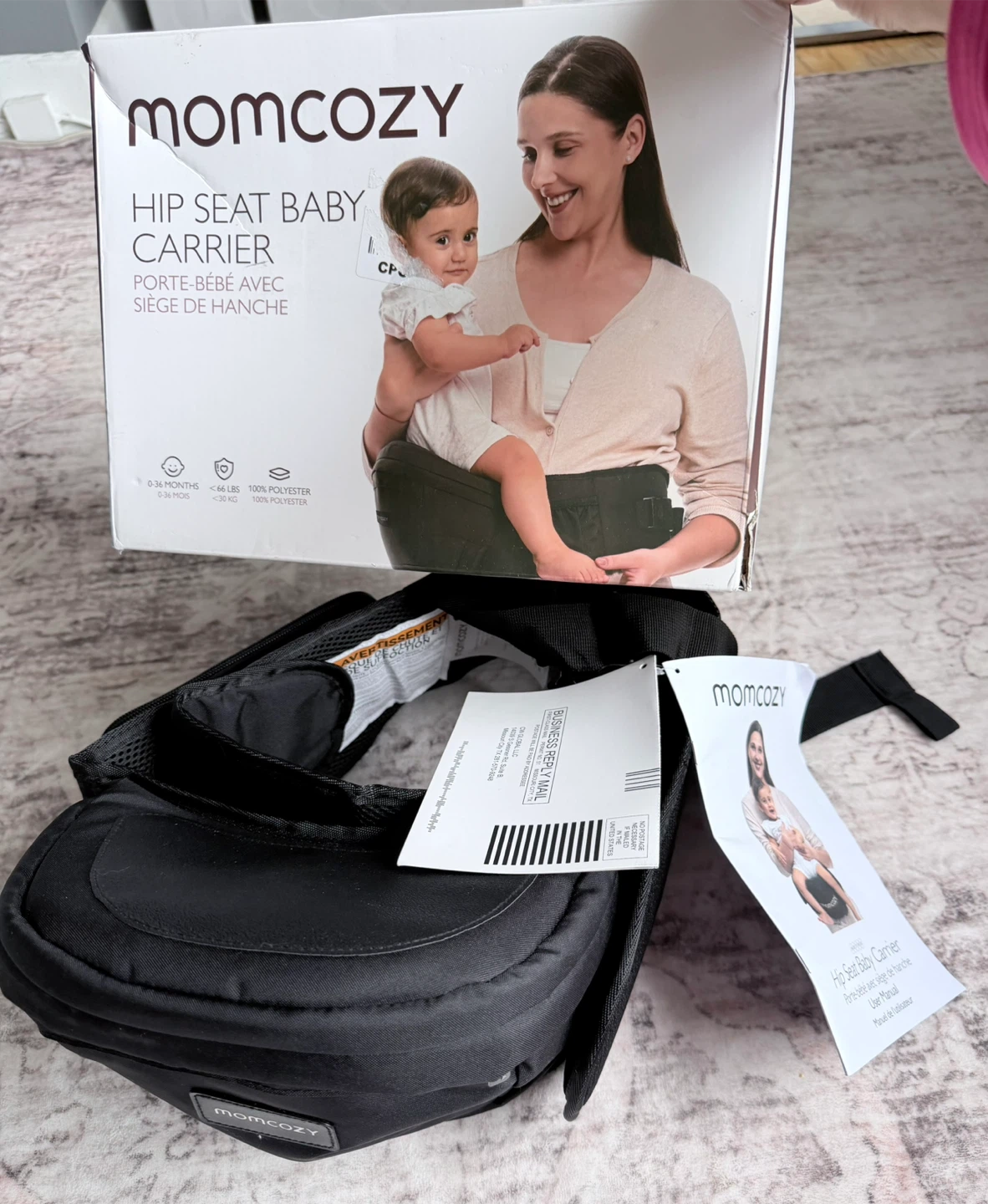 Momcozy Hip Seat Baby Carrier