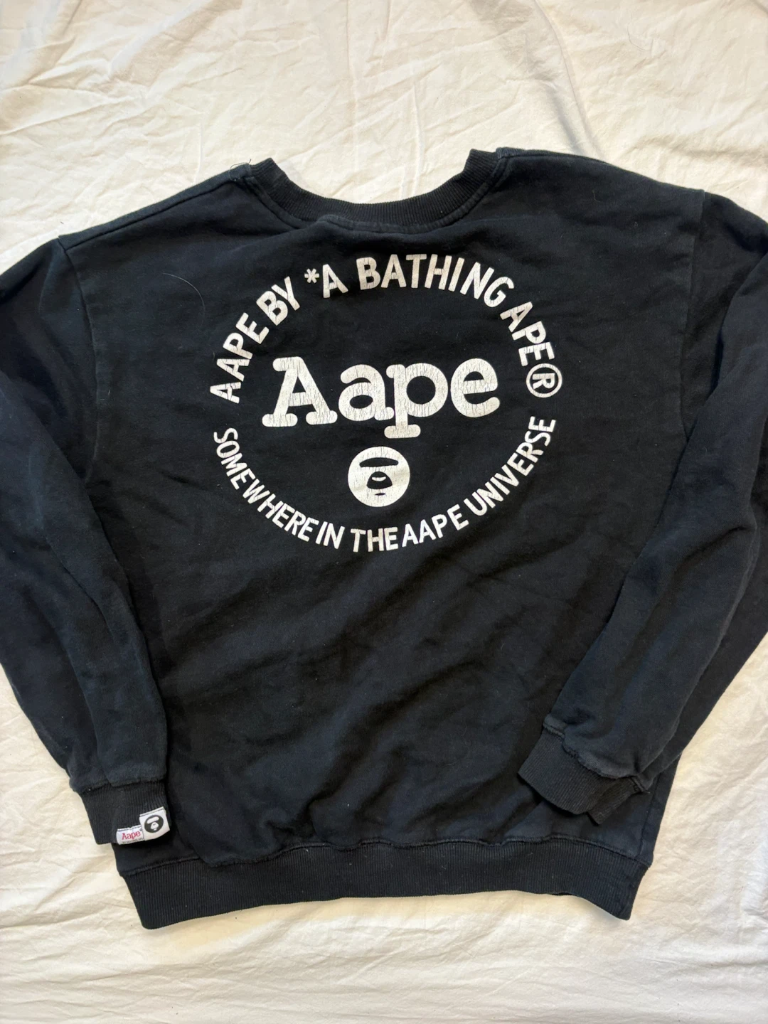 Aape by A Bathing Ape Sweatshirt - Black - Medium - photo 2