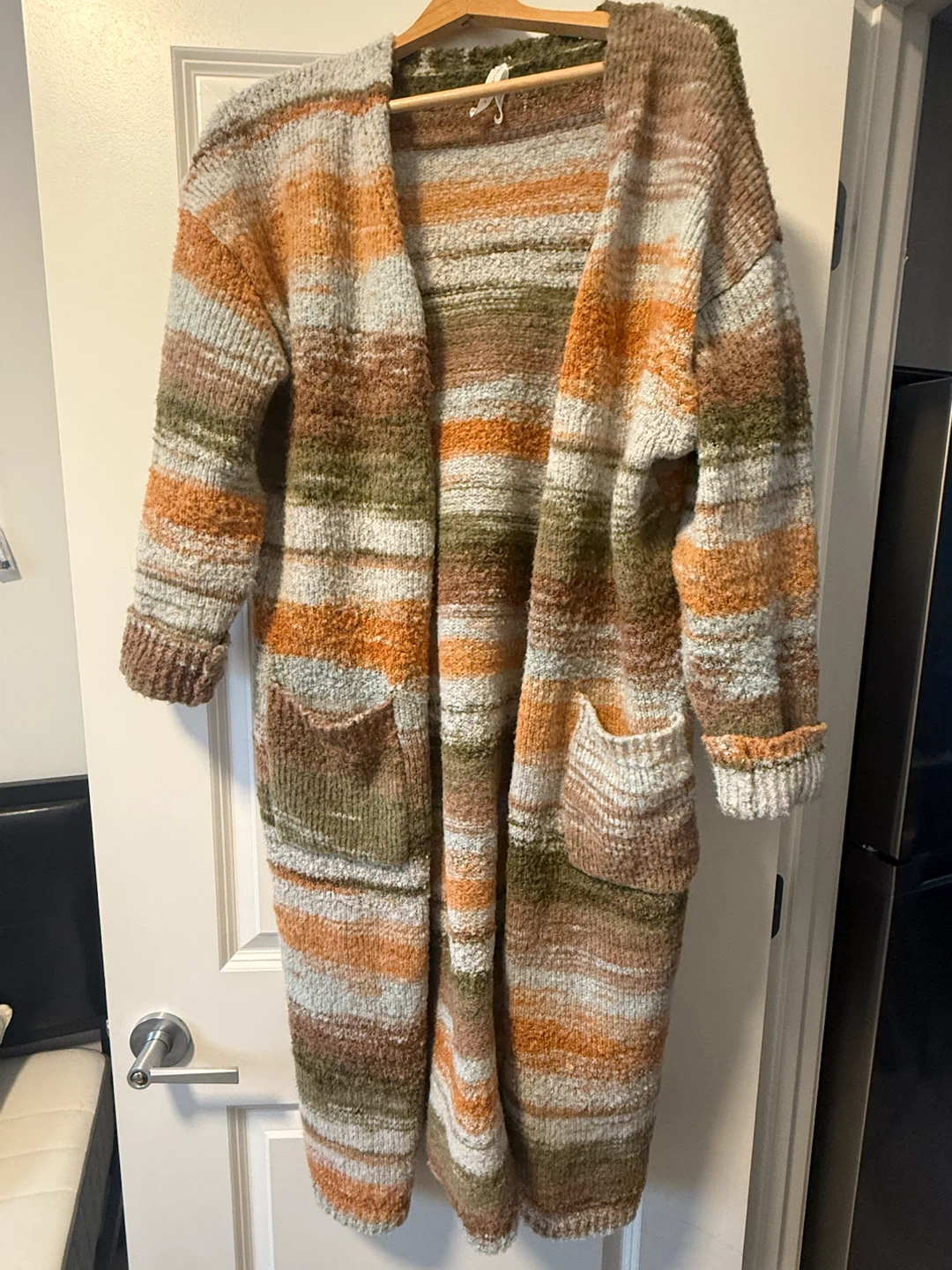 Striped Knit Cardigan