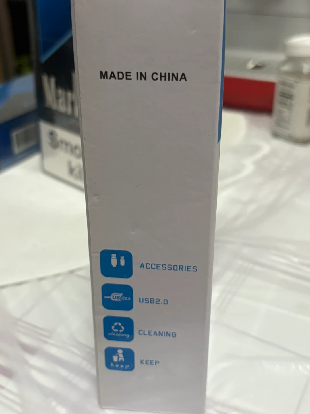 Like New Mini Bladeless Fan - Blue - photo 3
