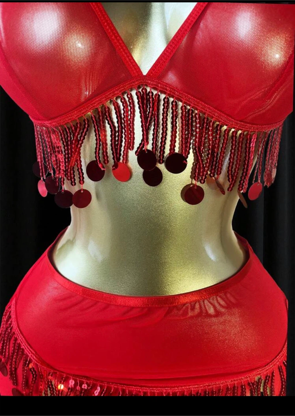 lencería sexy de 3 piezas:  size L - photo 3