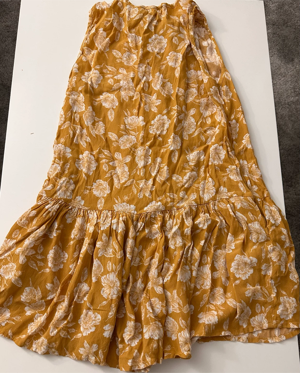 Forever 21 Floral Mustard Romper - photo 2