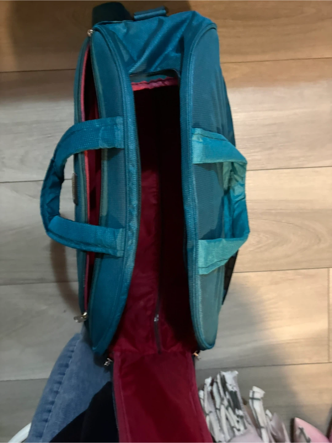 Aeroline Teal Wheeled Travel Bag - photo 2