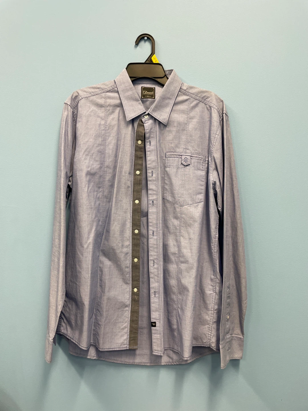 7 Diamonds Blue Long Sleeve Shirt XL - photo 5