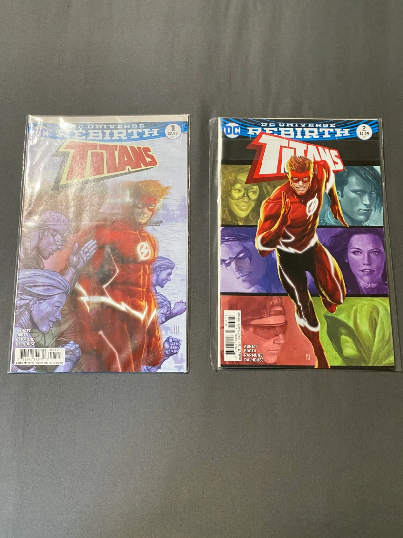 DC Universe Rebirth Titans Comics #1 and #2 ***