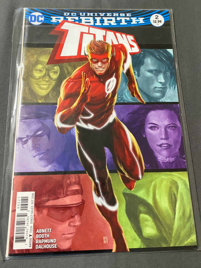 DC Universe Rebirth Titans Comics #1 and #2 *** - photo 3