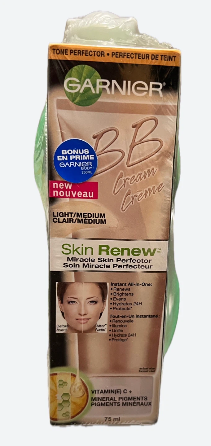 🏈 Garnier Skin Renew BB Cream and Body Lotion Set