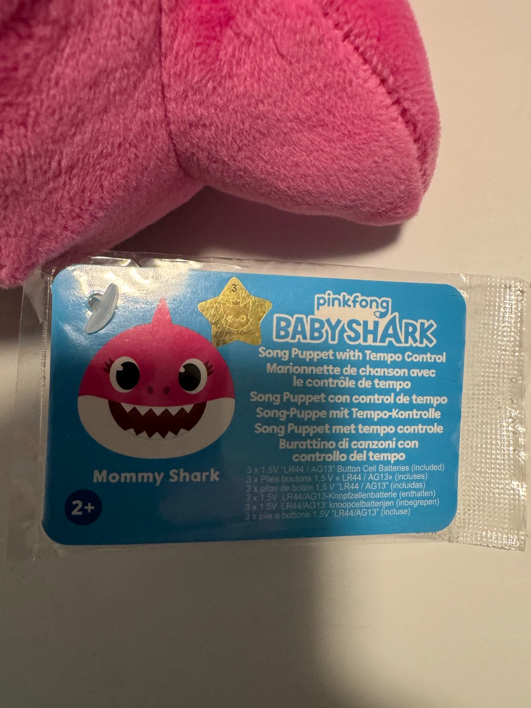 Pinkfong Baby Shark Mommy Shark Song Puppet - photo 2