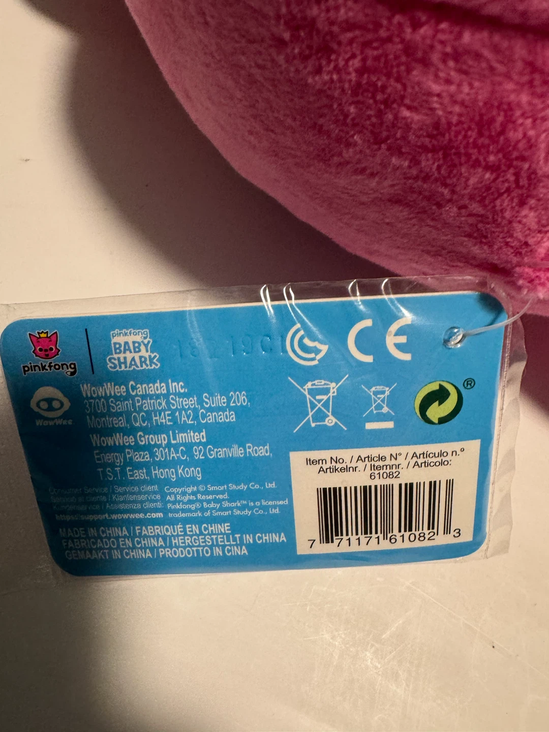 Pinkfong Baby Shark Mommy Shark Song Puppet - photo 3