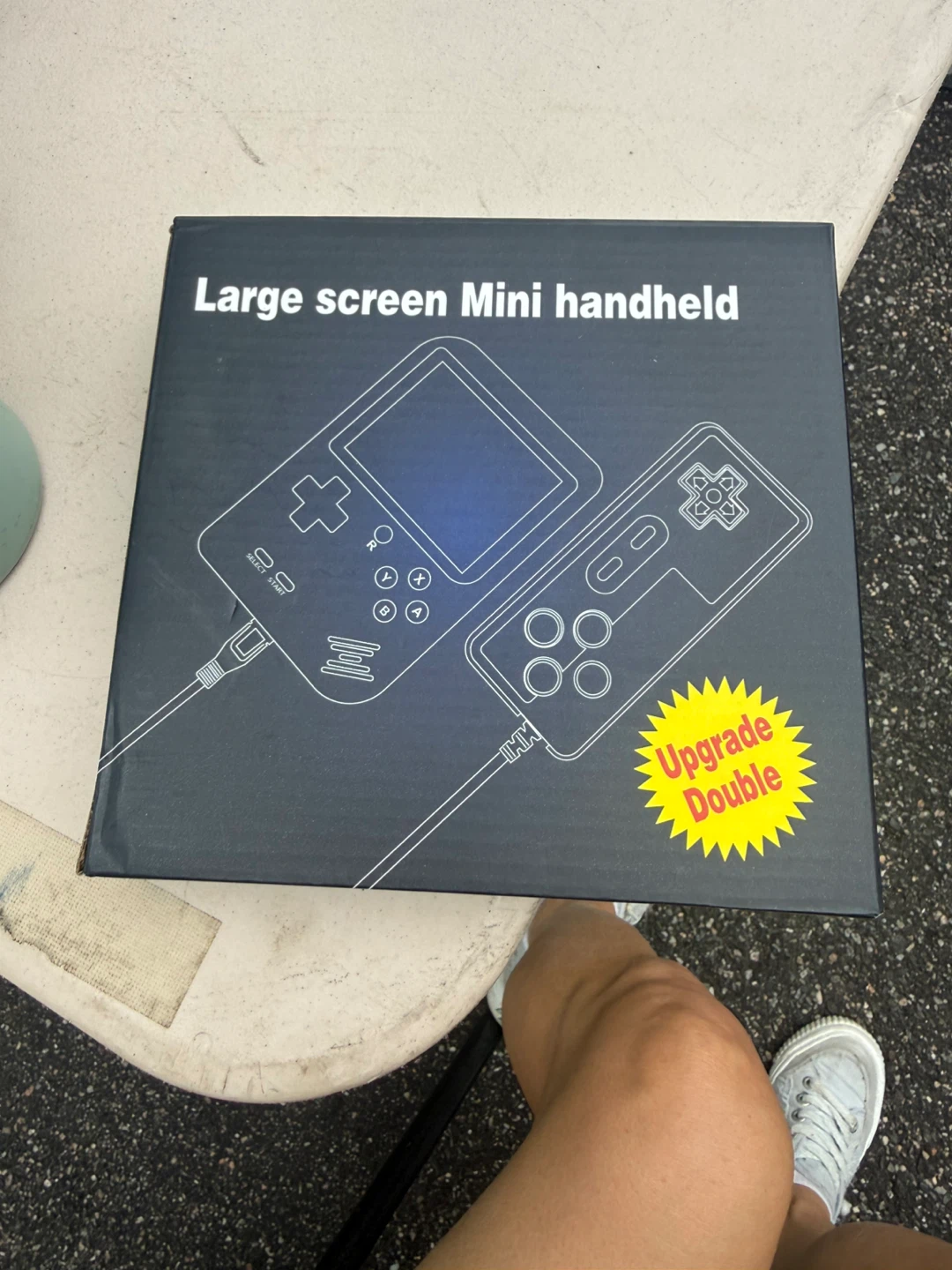 🏈 Large Screen Mini Handheld Gaming Console