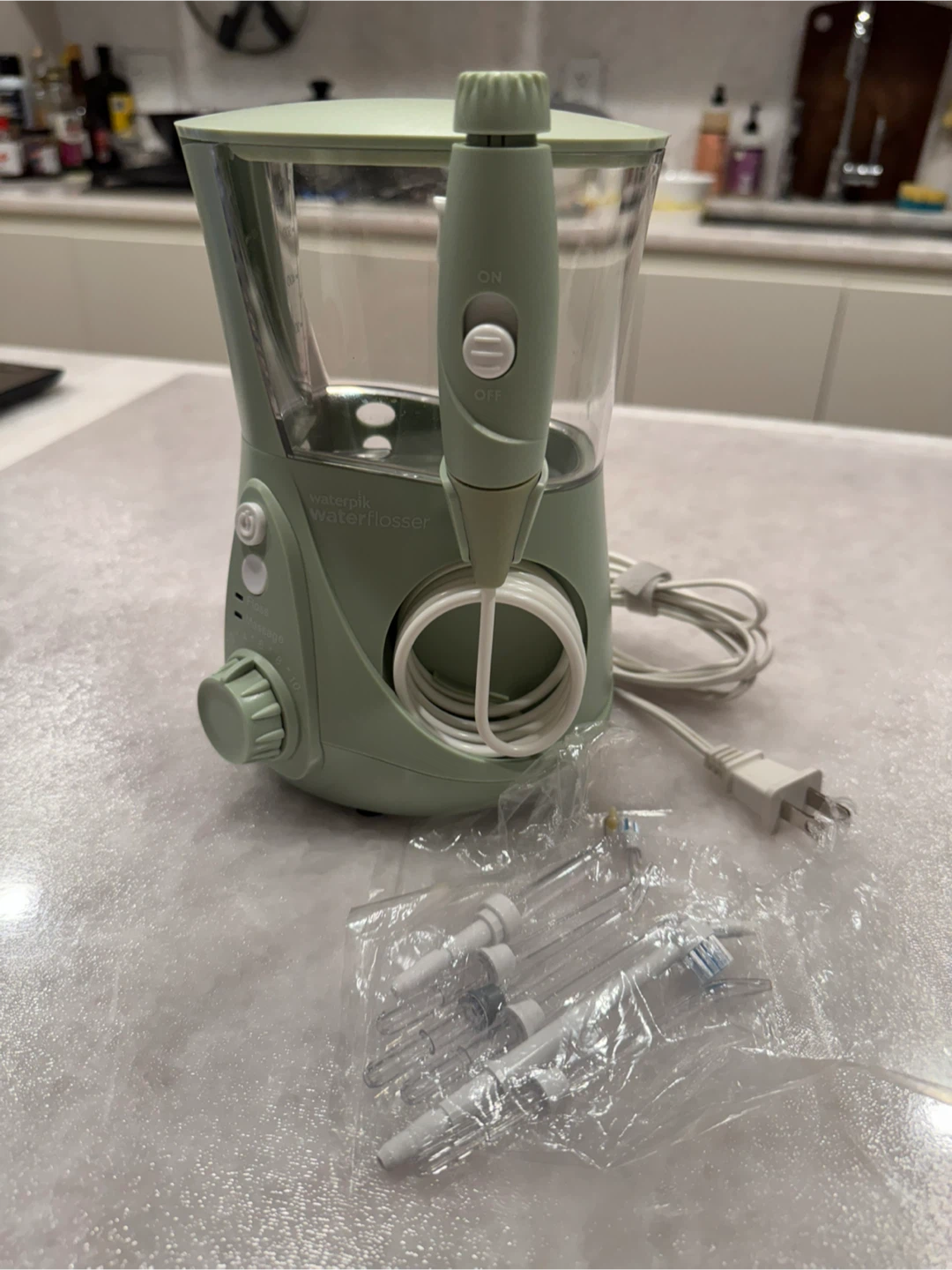 Waterpik Water Flosser - Sage Green