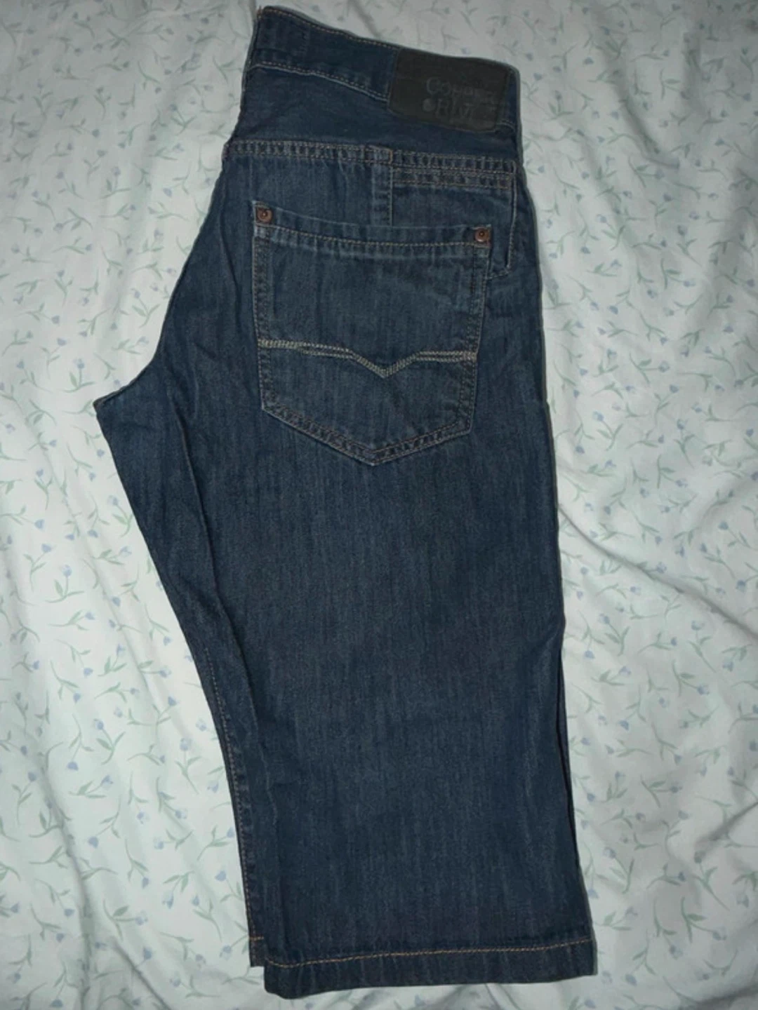 Copper Rivet Denim Shorts - photo 2