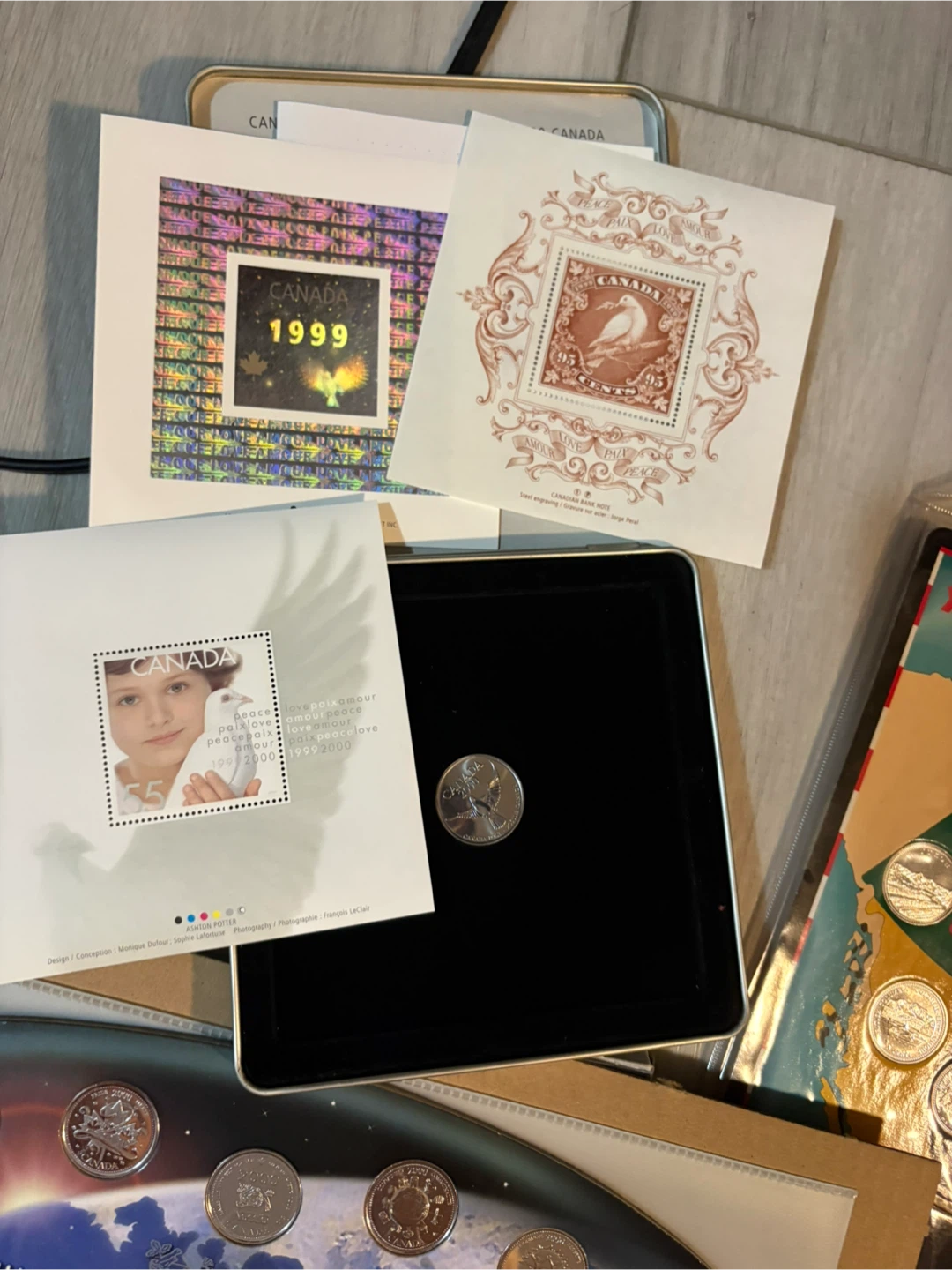 Royal Canadian Mint Millennium Coin Collection Set - photo 5