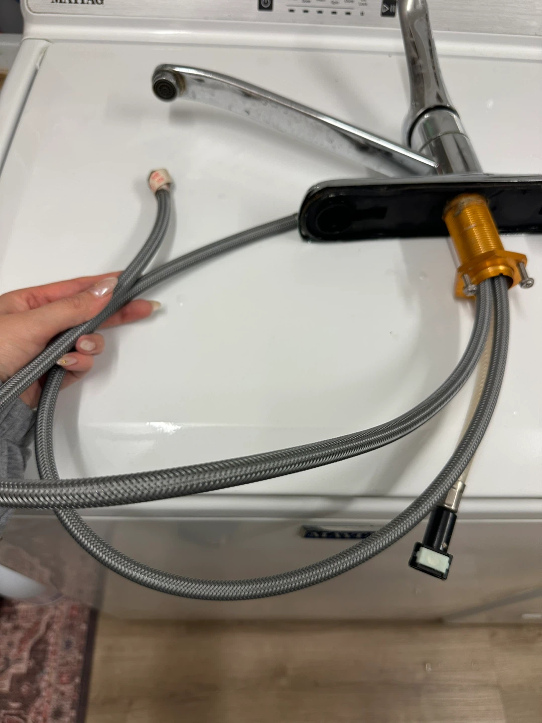 Chrome Kitchen Sink Faucet - photo 2