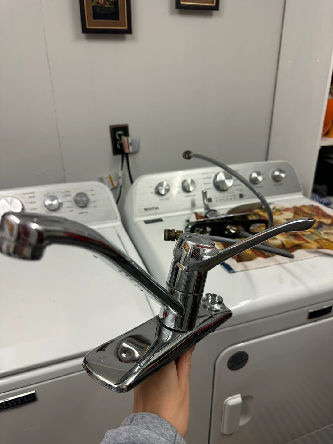 Chrome Kitchen Sink Faucet - photo 5