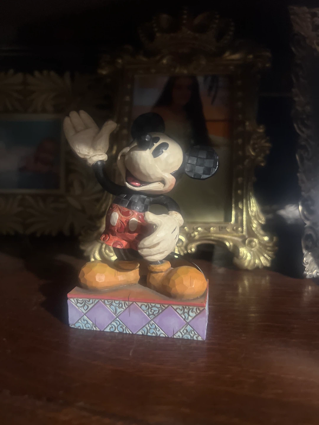Disney Traditions Mickey Mouse Figurine 🏈