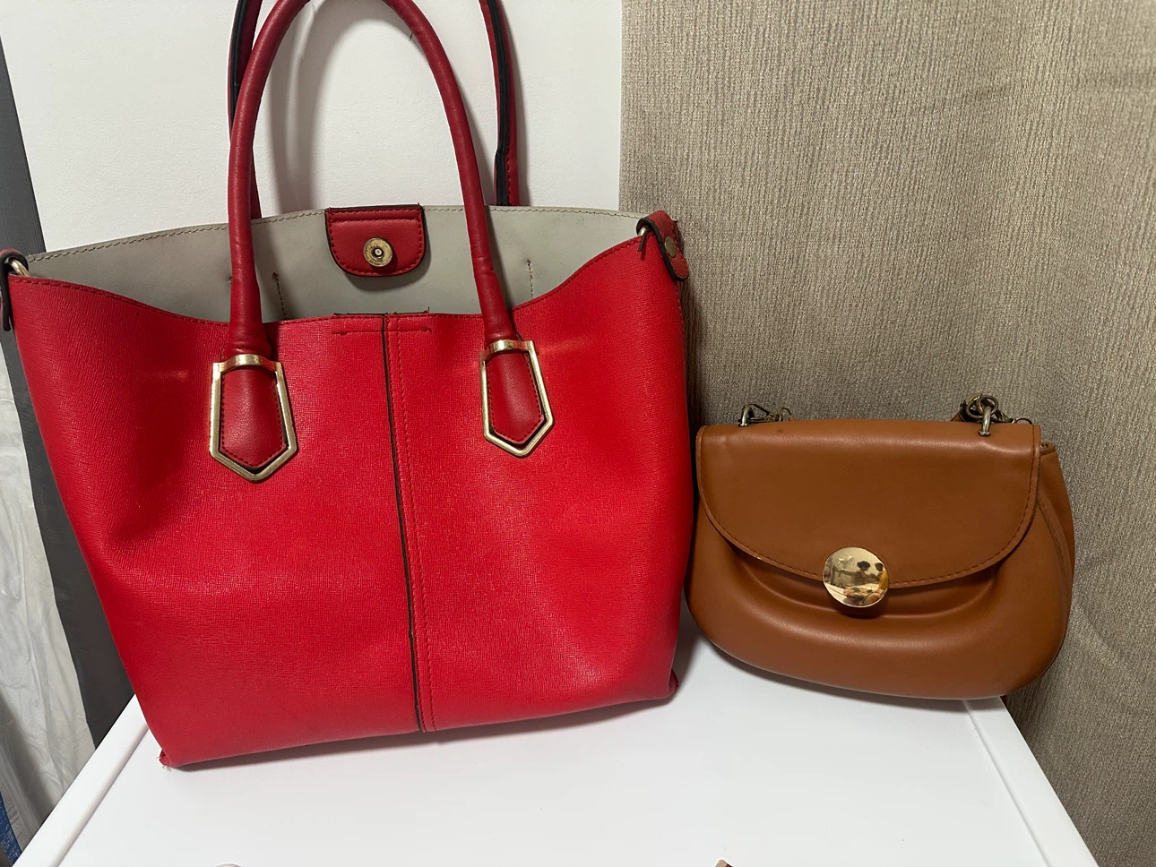 Two Assorted Handbags