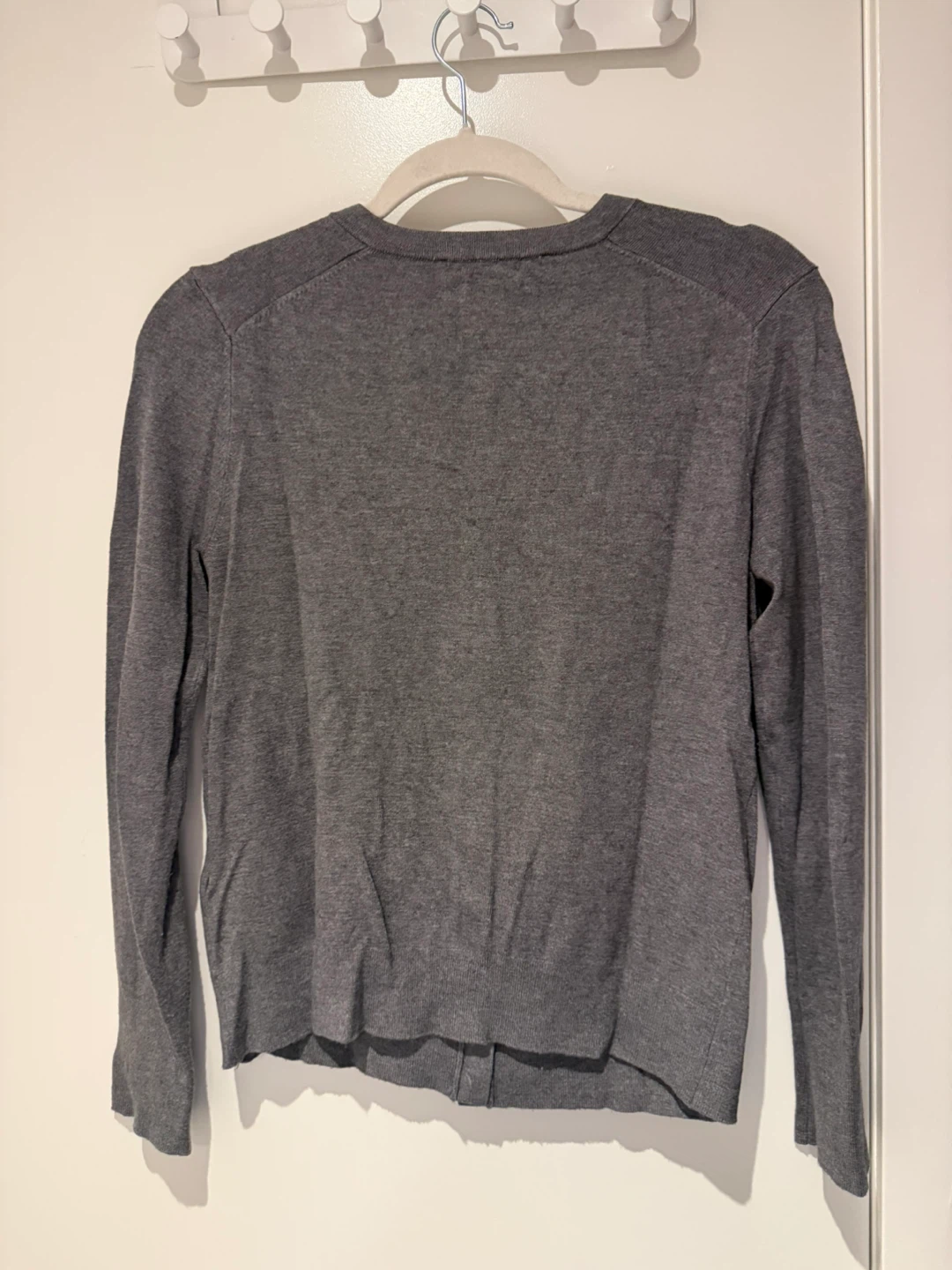 Zara Grey Button-Down Cardigan - photo 2