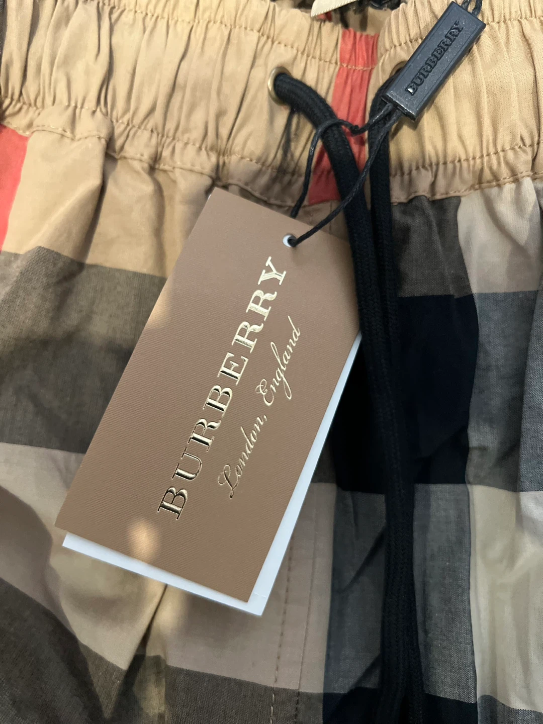 Burberry Check Drawstring Shorts - photo 3