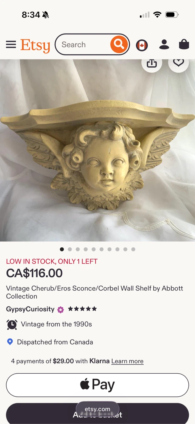 Cherub Wall Shelf - photo 3