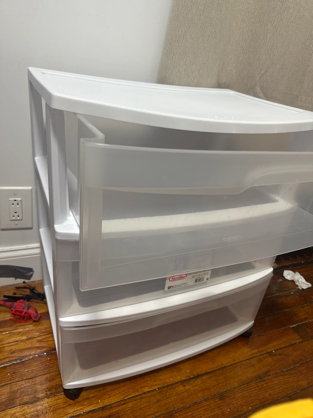 Sterilite 3-Drawer Wide Cart - photo 2