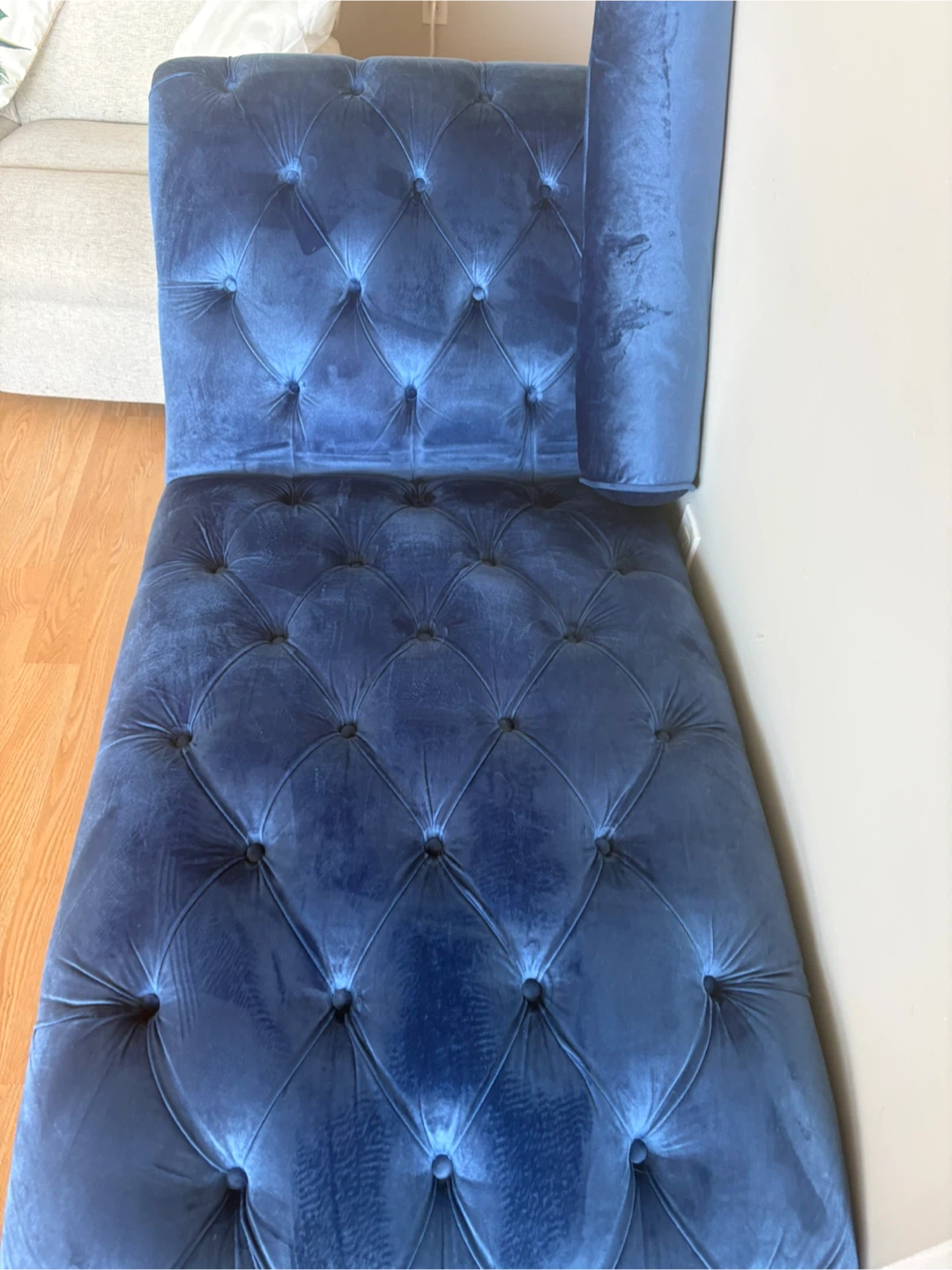Royal Blue Chaise Lounge - photo 2