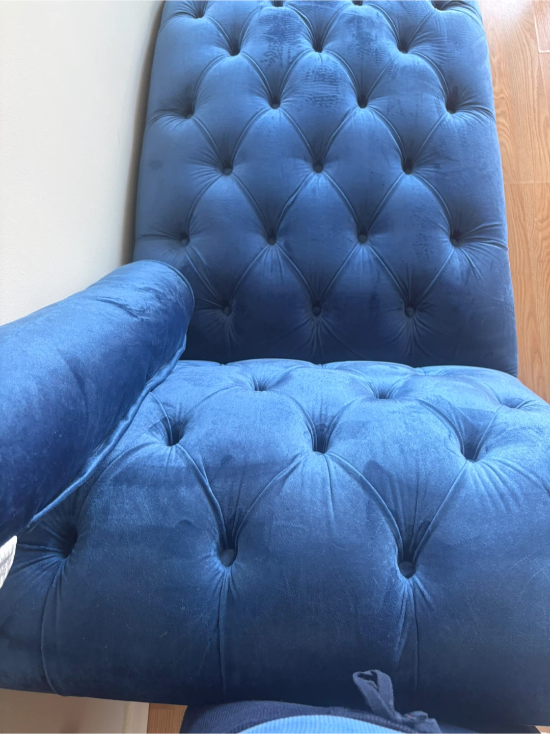Royal Blue Chaise Lounge - photo 3