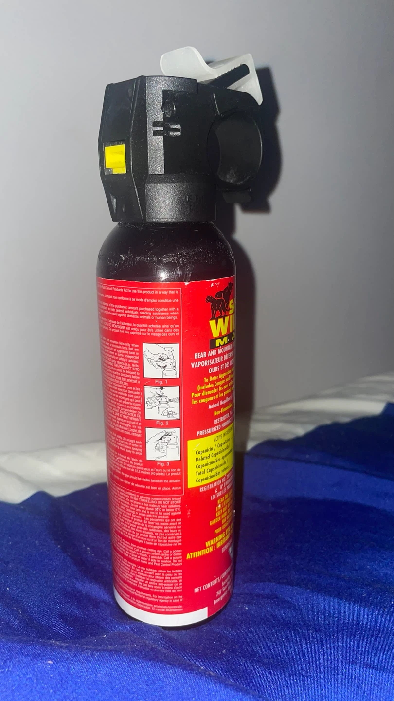 Bear spray