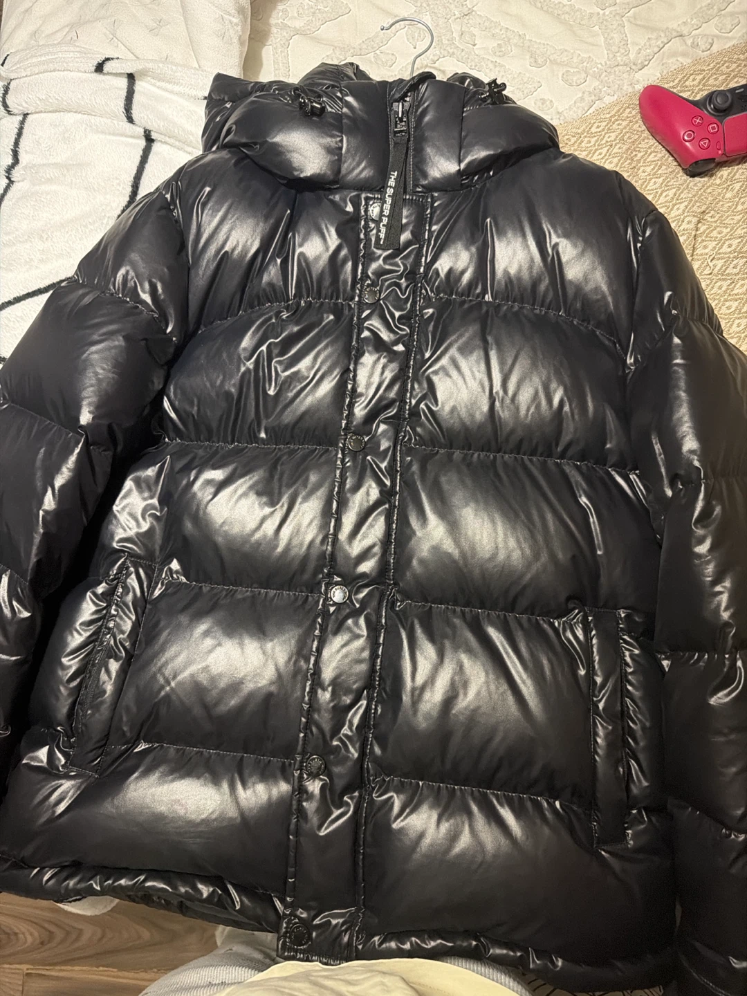 Aritzia The Super Puff Jacket - Black - Size Medium