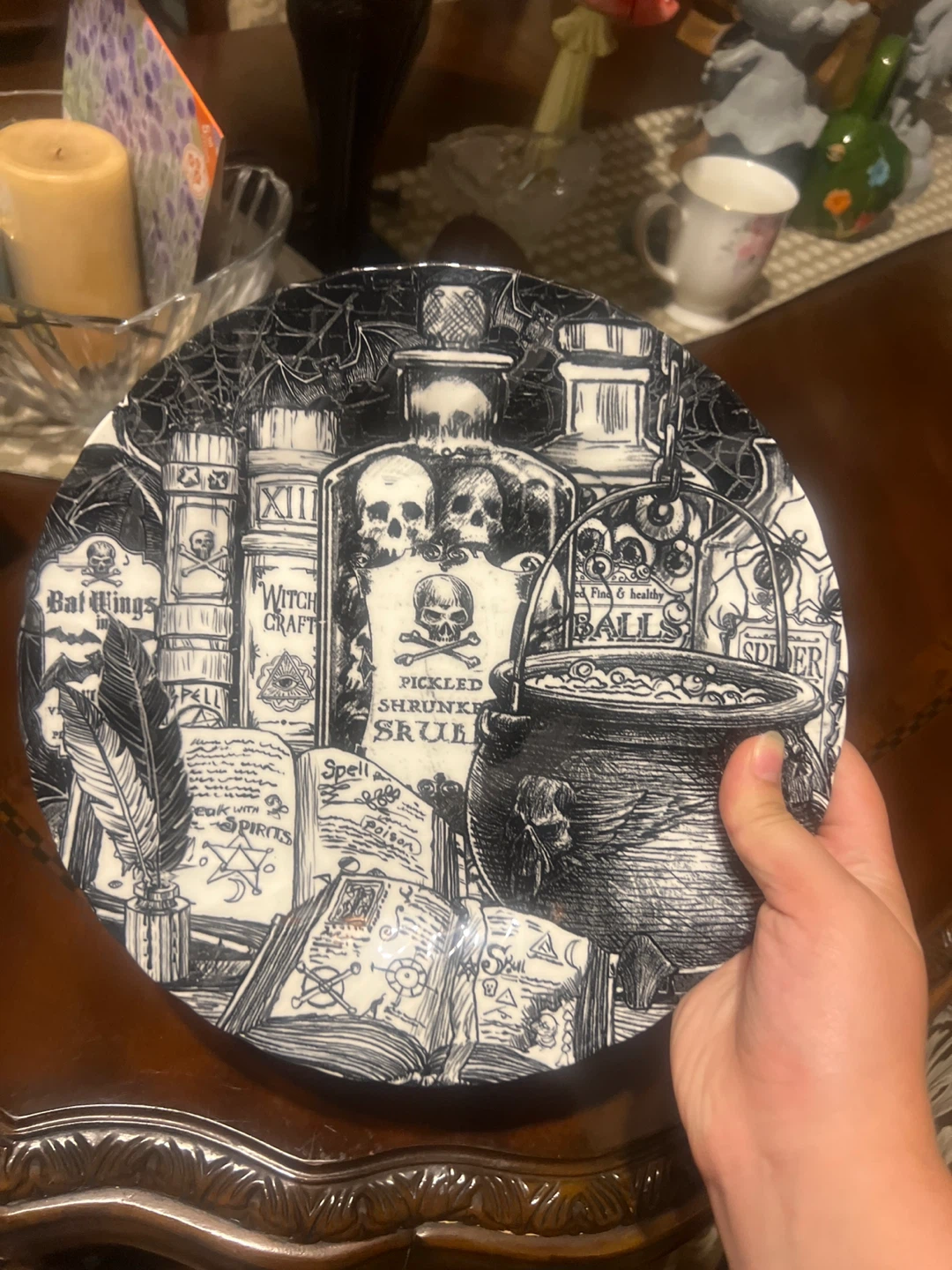 Halloween Decorative Plate (set of two) 🏈