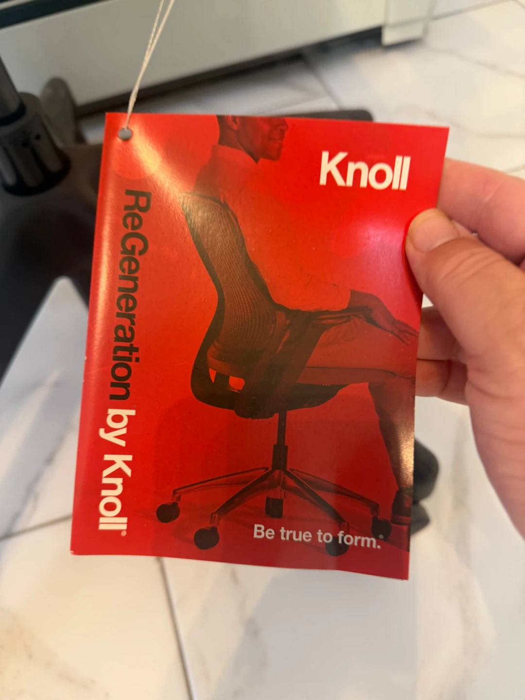 Brand new Knoll Regeneration chair - photo 4
