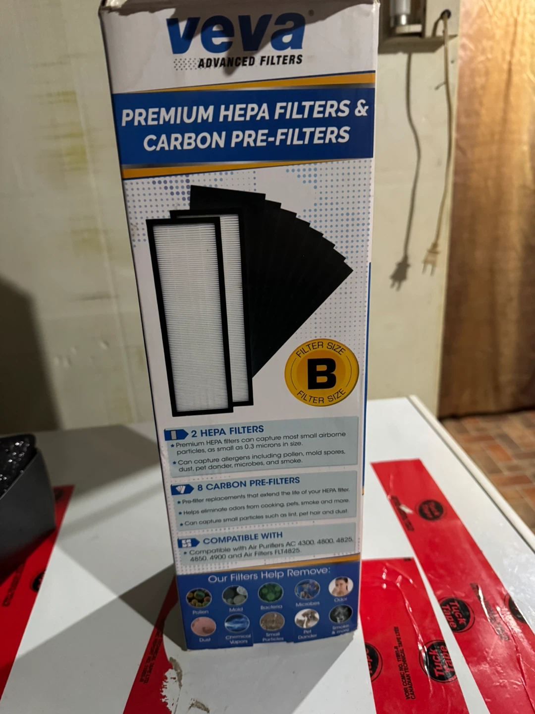 VEVA Advanced HEPA and Carbon Filters 🏈Size B