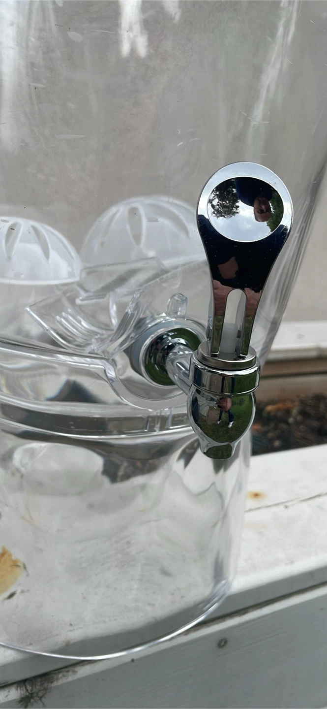 Clear Beverage Dispenser with Tap - photo 2