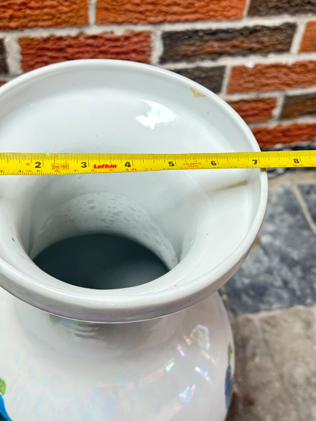 Floral Ceramic Umbrella Stand - photo 4