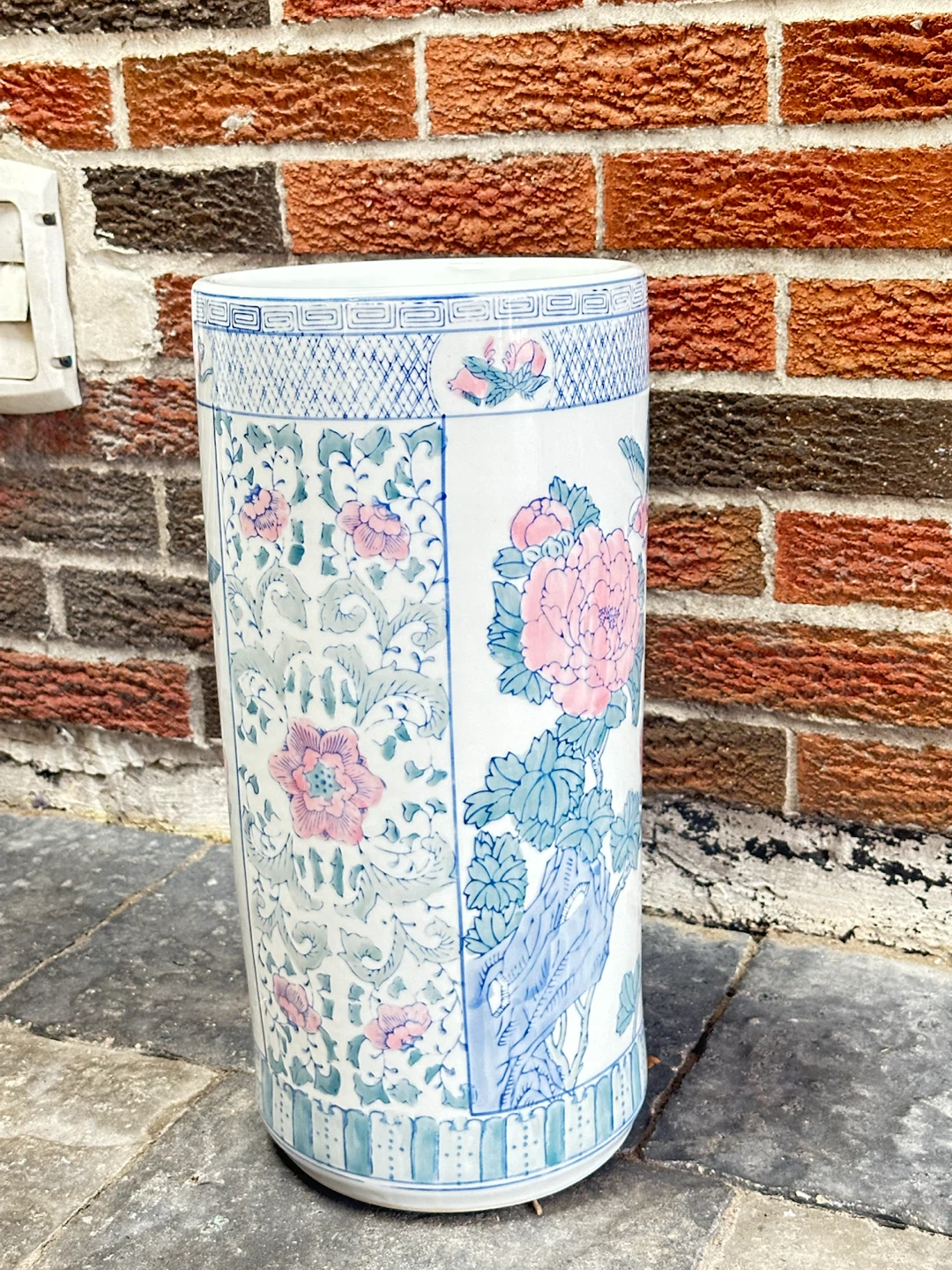Floral Ceramic Umbrella Stand - photo 5