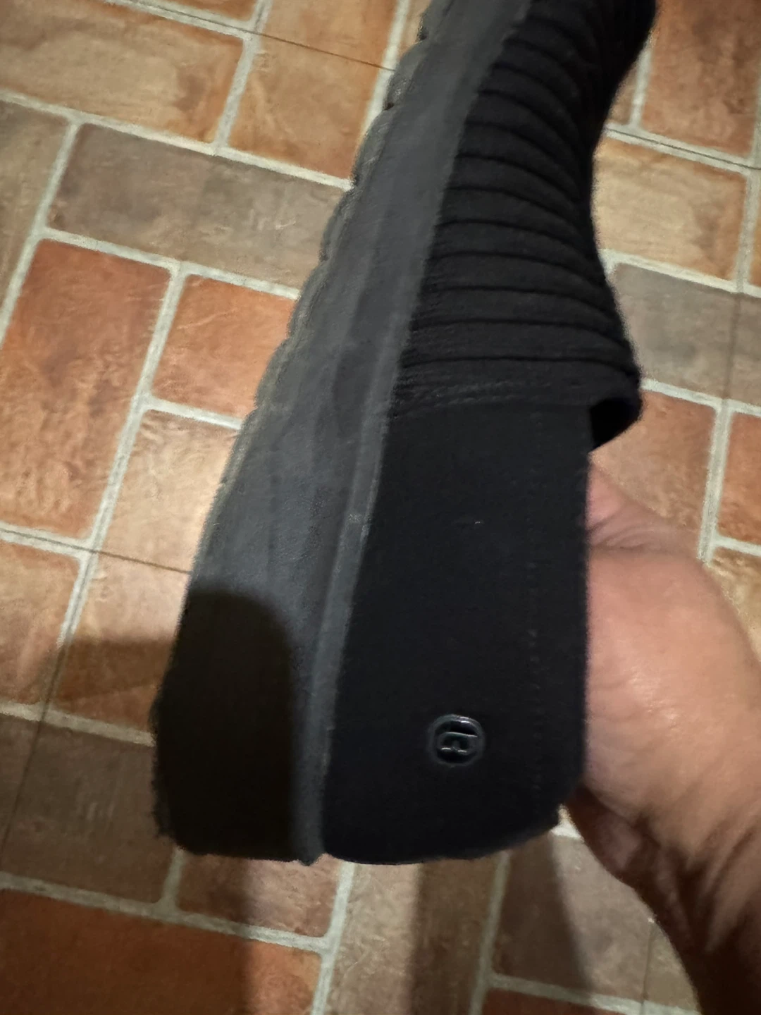 Black Slip-on Shoes Women's Size 8W 🏈 - photo 2