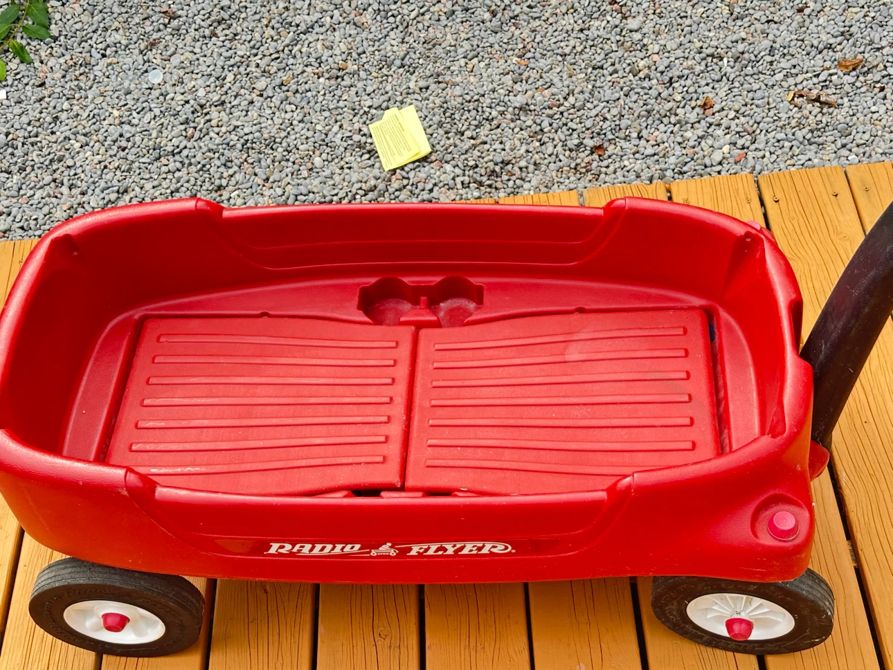 Radio Flyer red plastic wagon - photo 2