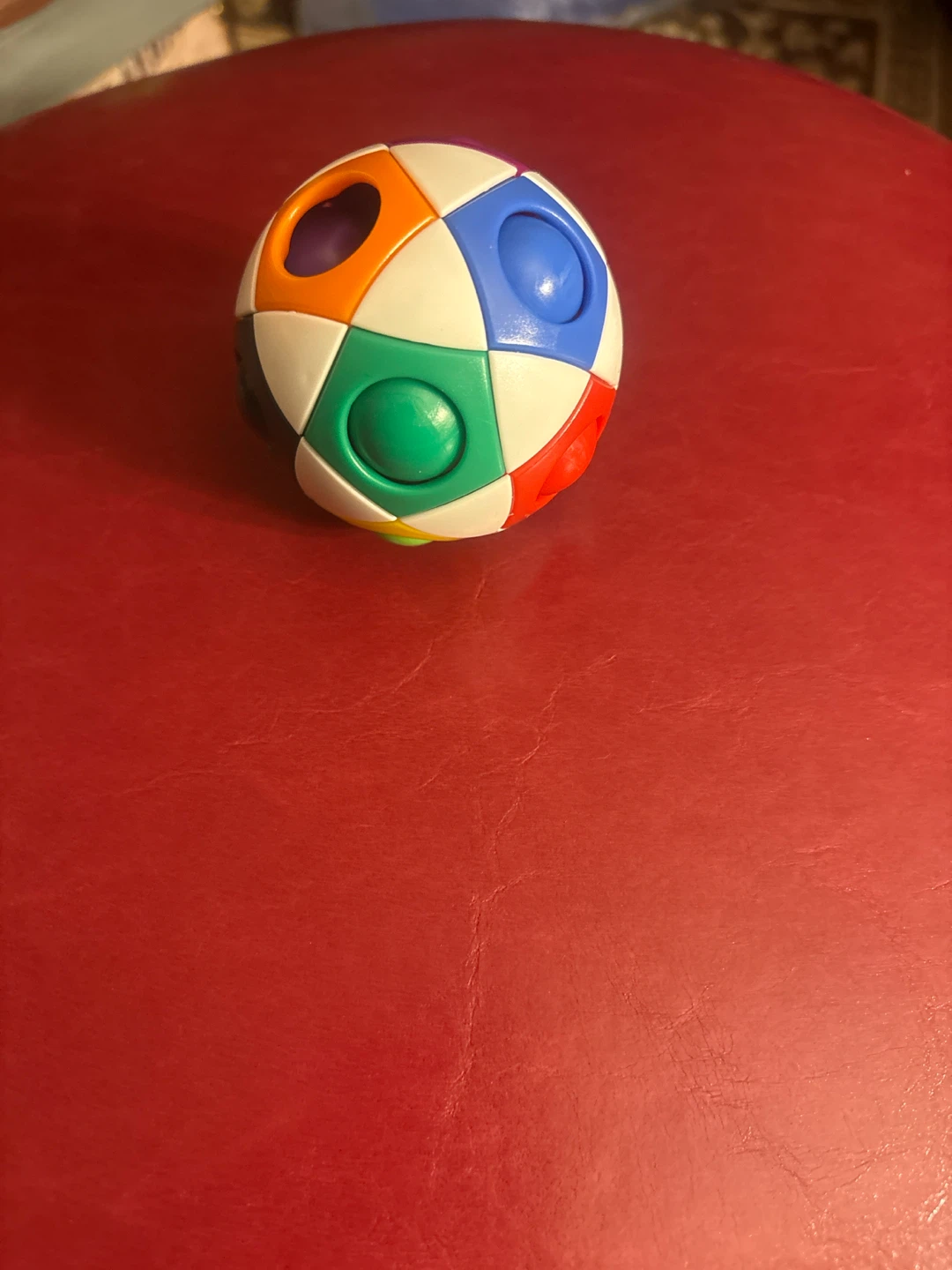 🏈 Fidget Rainbow Puzzle Ball