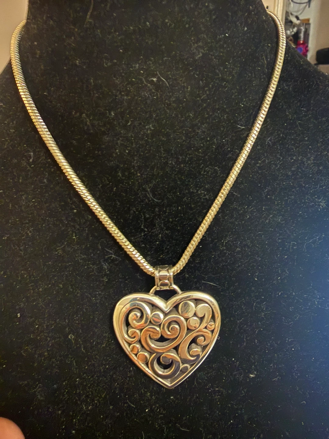 🏈 Brighton Heart Pendant Necklace