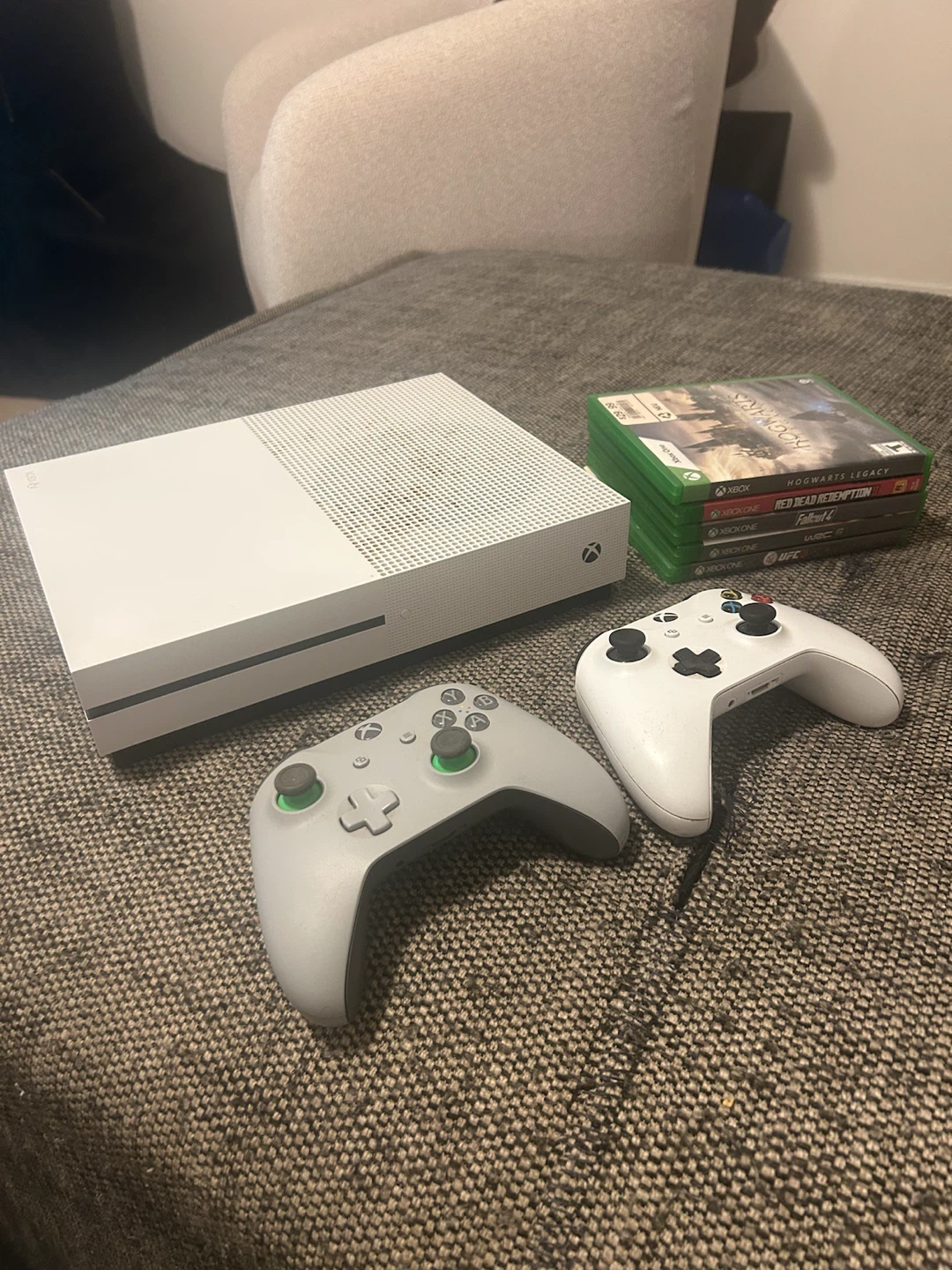 Xbox One S Bundle with Two Controllers and Five Games