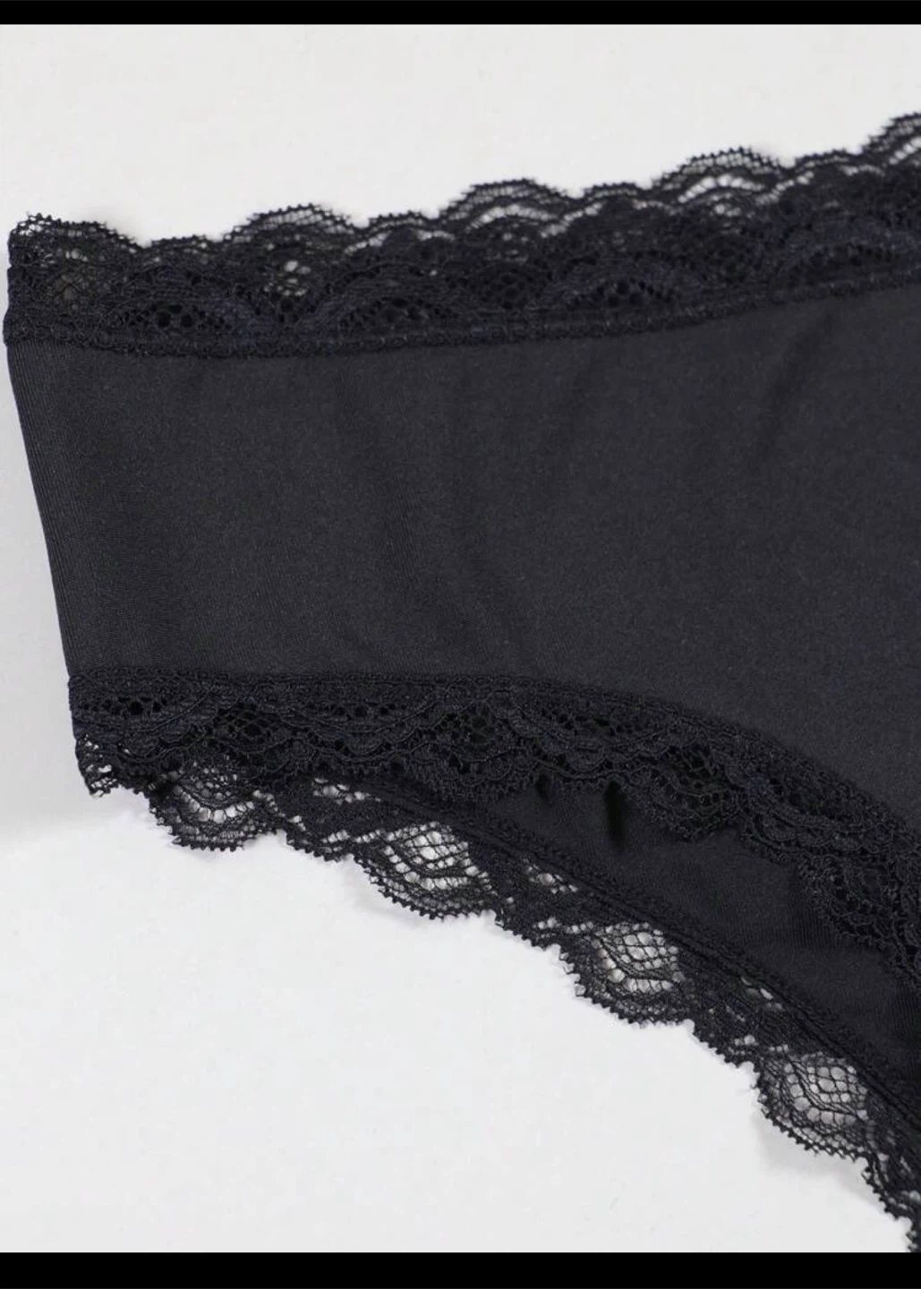 I Love My Husband Black Lace Panties size M - photo 5