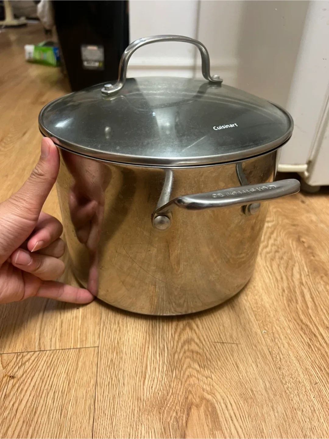 Cuisinart Stainless Steel Pot with Glass Lid