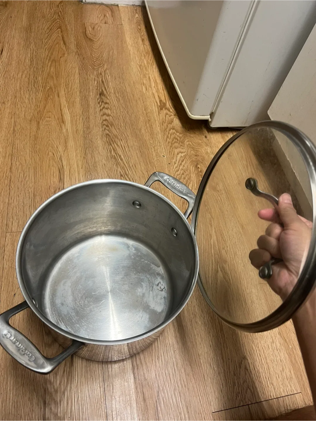 Cuisinart Stainless Steel Pot with Glass Lid - photo 4