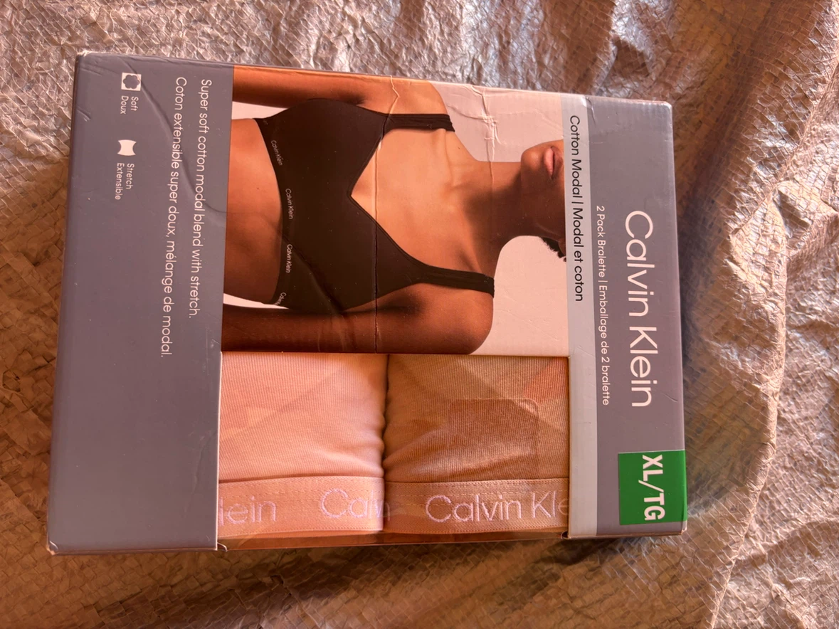 Calvin Klein 2-Pack Bralette XL/TG