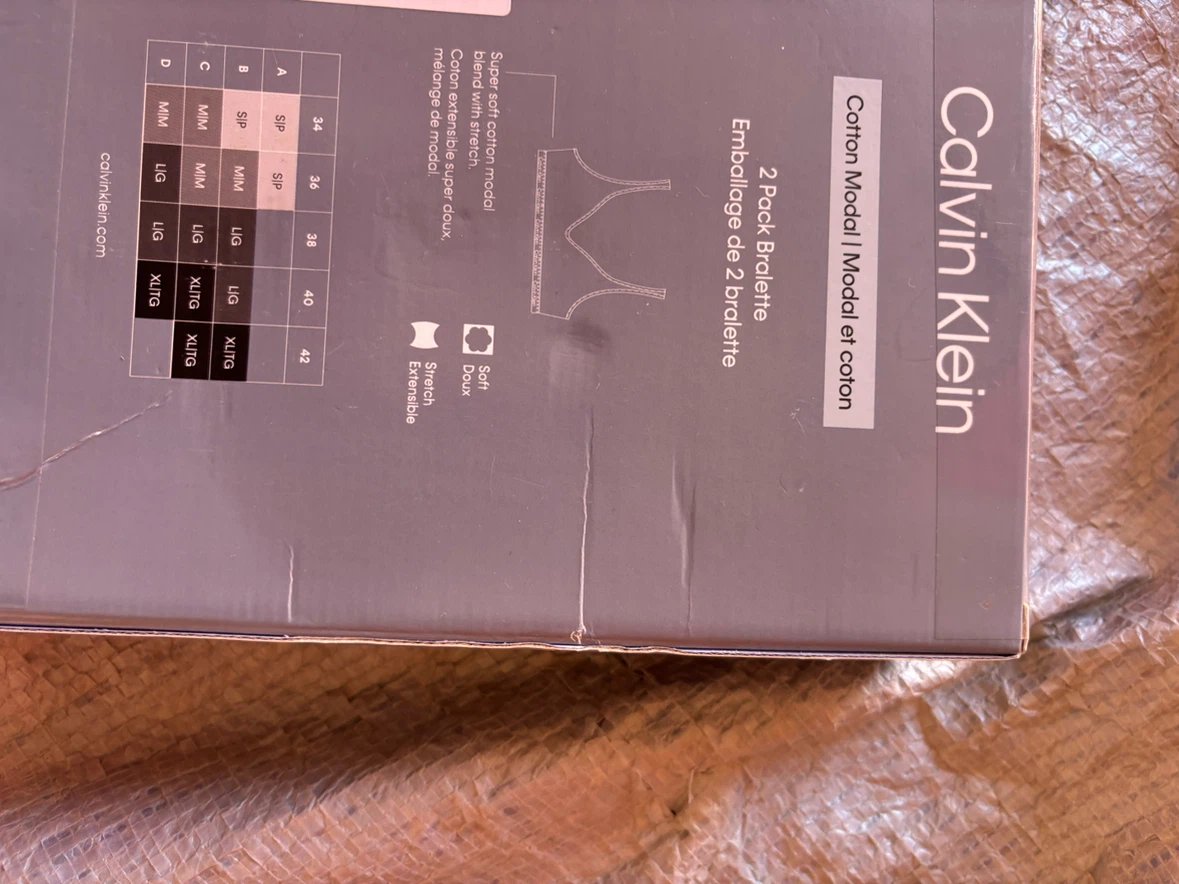 Calvin Klein 2-Pack Bralette XL/TG - photo 2