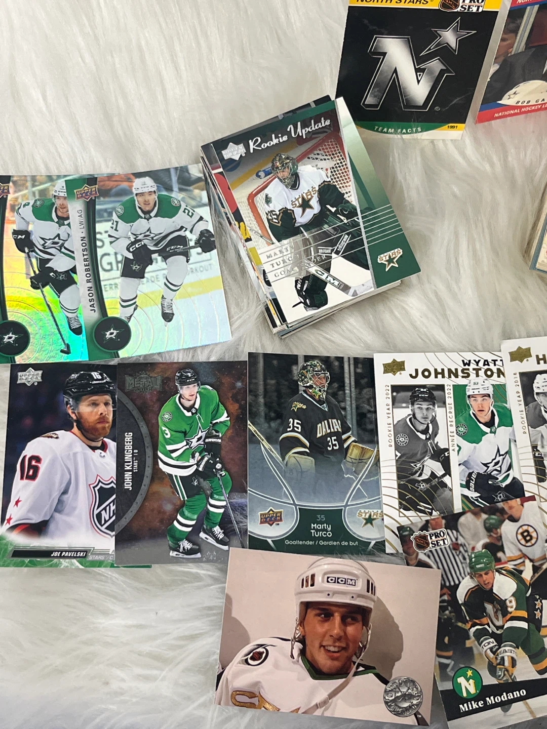 Dallas Stars LED Desk Lamp - Includes FREE Hockey Cards - photo 3