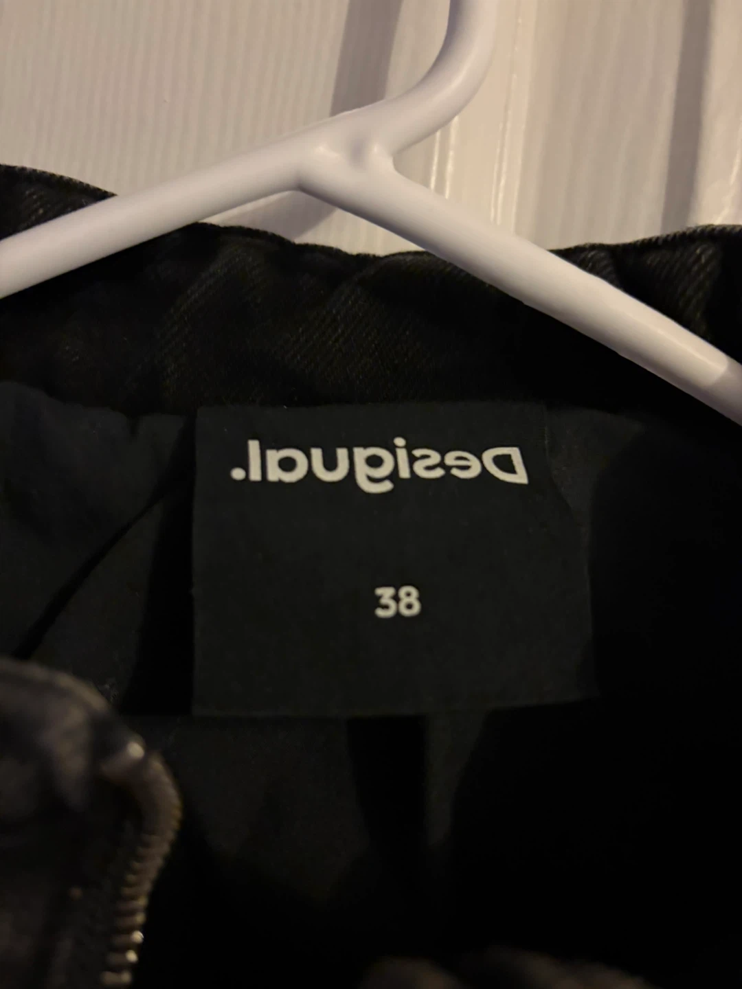Desigual Black Denim Jacket 🏈 - photo 2