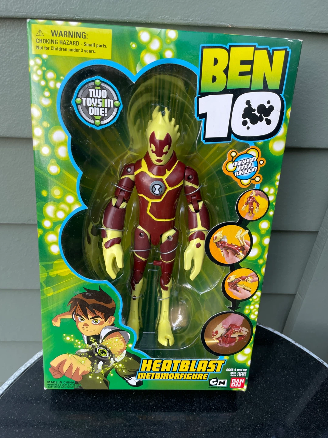 Ben 10 Heatblast Metamorfigure sealed 2006