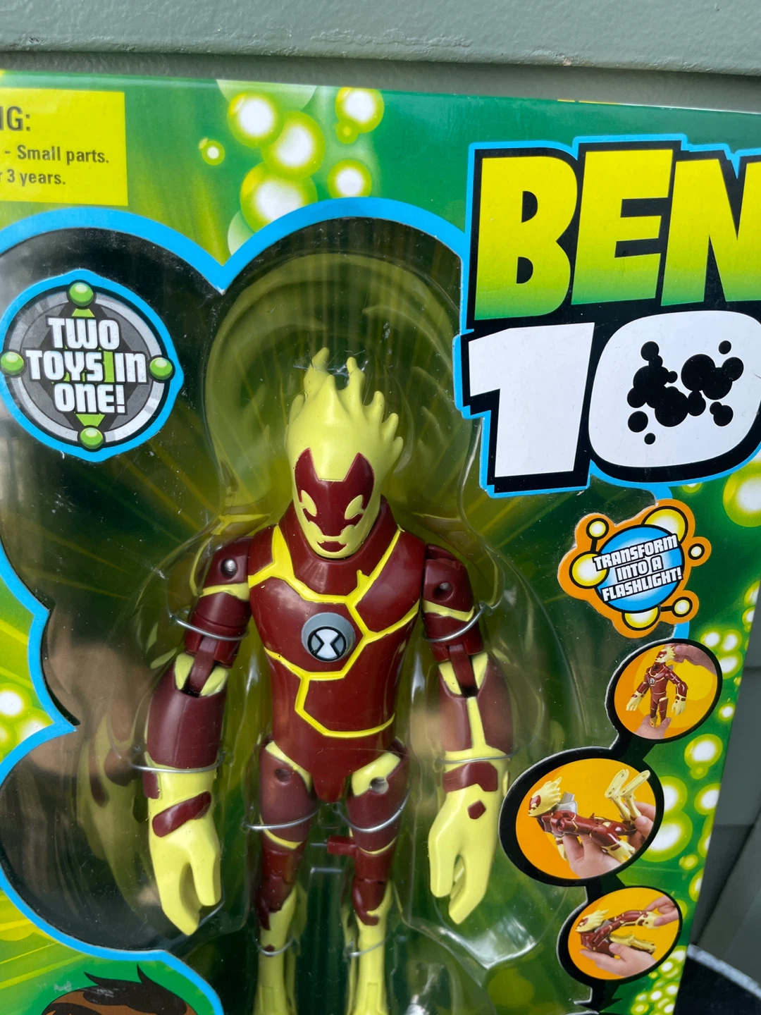 Ben 10 Heatblast Metamorfigure sealed 2006 - photo 2